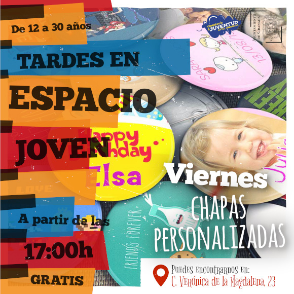 ©Ayto.Granada: Enredate: 5. Viernes. TALLER DE CHAPAS